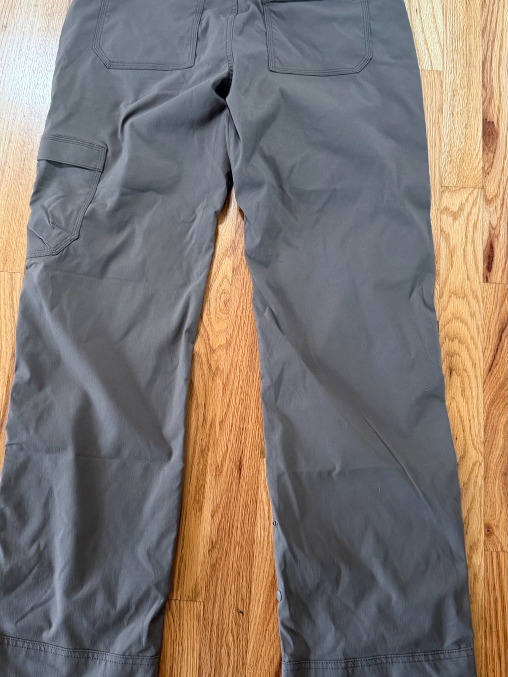 Prana Men's Cargo Hiking Pants in Dark Brown - Picture 3 of 8